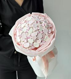 Сладкий букет из маршмеллоу с оформлением "Момо"