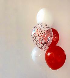 Сет шаров "Красный бархат" S