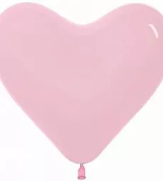 Латексный шар - Розовое сердце - 35 см