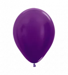 Шар гелиевый - Фиолетовый - 30 см
