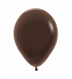Шар гелиевый - Шоколадный - 30 см