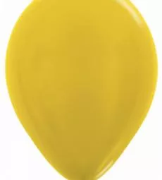 Латексный шар - Металлик желтый - 30 см