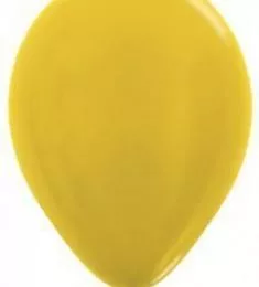 Латексный шар - Металлик желтый - 30 см