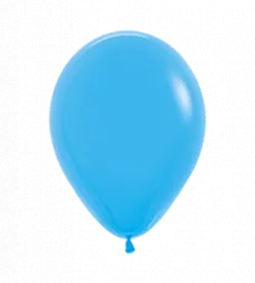 Шар гелиевый - Голубой - 30 см