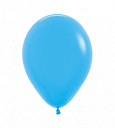 Шар гелиевый - Голубой - 30 см
