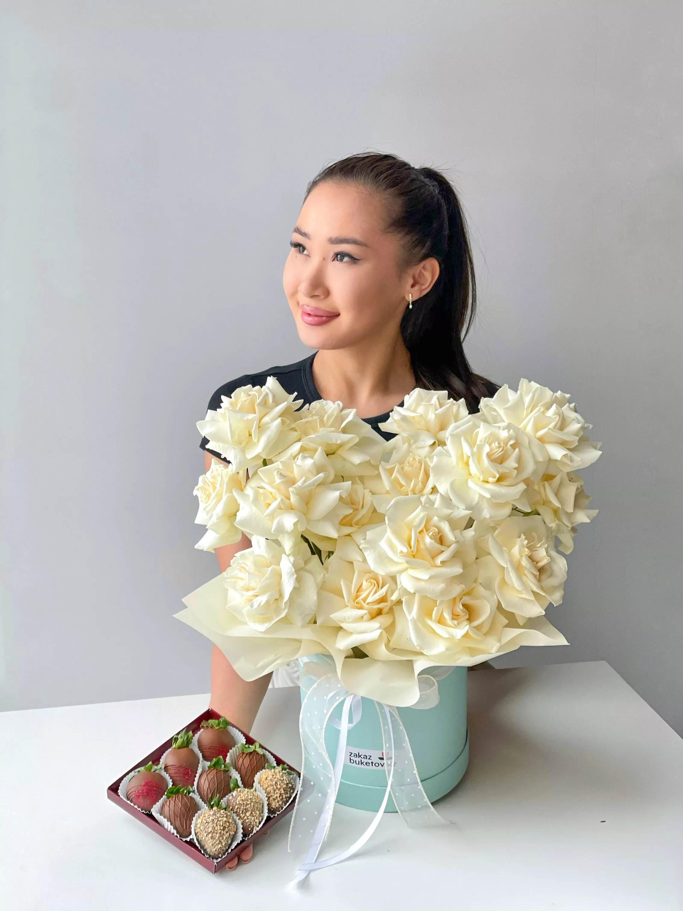 Сет "Роял и клубника в шоколаде"