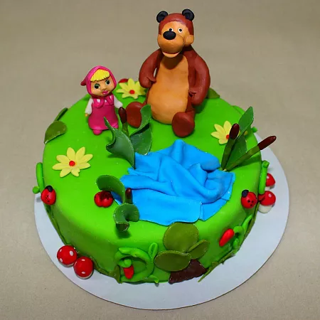 Торт "Маша и медведь" 2