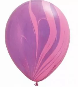 Латексный шар - Агат Pink Violet - 20 см