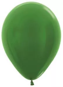 Латексный шар - Металлик зеленый - 30 см