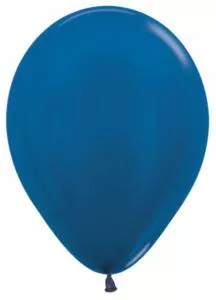 Латексный шар - Металлик синий - 30 см
