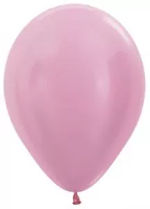 Латексный шар - Металлик Розовый - 30 см