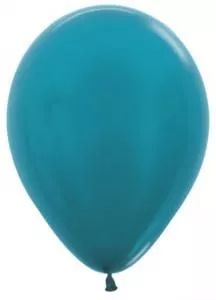 Латексный шар - Металлик бирюзовый - 30 см