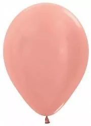 Латексный шар - Металлик розовое золото - 30 см