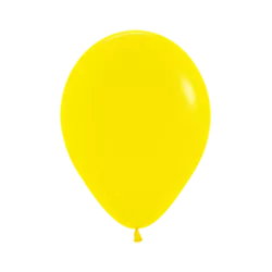 Шар гелиевый - Пастельный желтый - 30 см