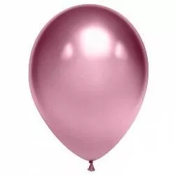 Латексный шар - Хром розовый - 30 см